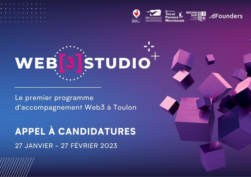 WEB3 Studio : Le premier programme d'accompagnement Web3 à Toulon